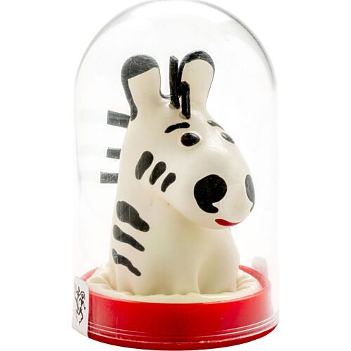 Hand-Painted Novelty Condoms by CONDOMERIE Zebra Design