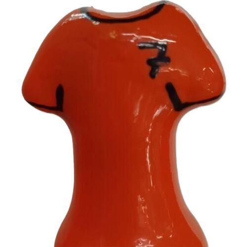 Novelty Condoms CONDOMERIE Hand-painted Orange Shirt