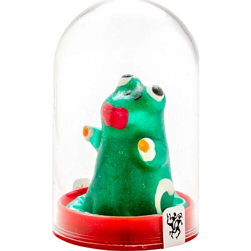 Novelty Condom CONDOMERIE Frog Model 1 Hand-Painted Design