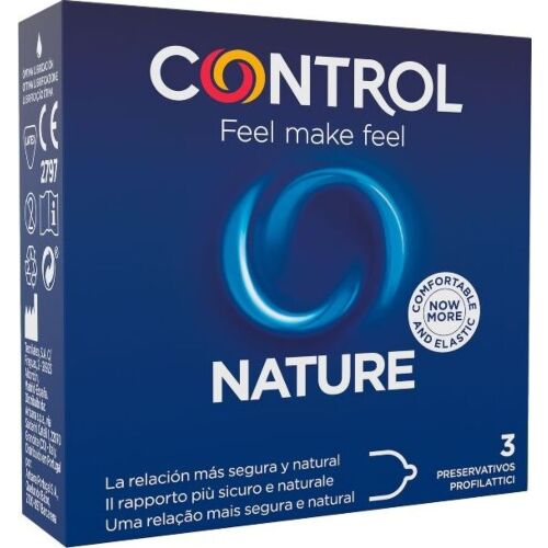 CONTROL Nature Condoms - Transparent & Lubricated