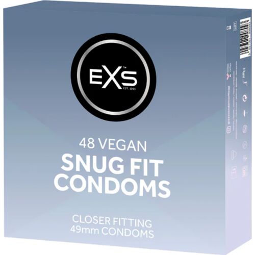 EXS Snug fit condoms 49mm 48 pack