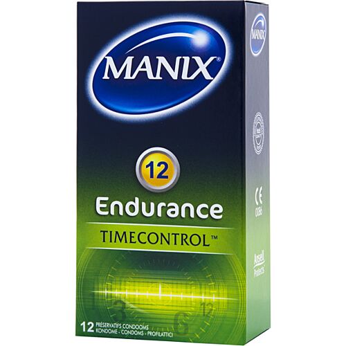 Manix Endurance Delay Condoms – 12 Pack