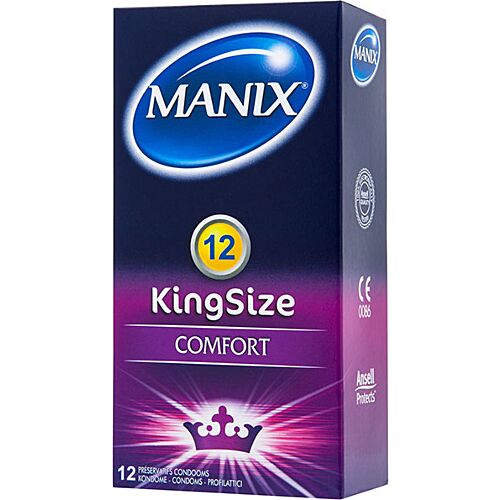 Manix King Size Condoms 12 Pack