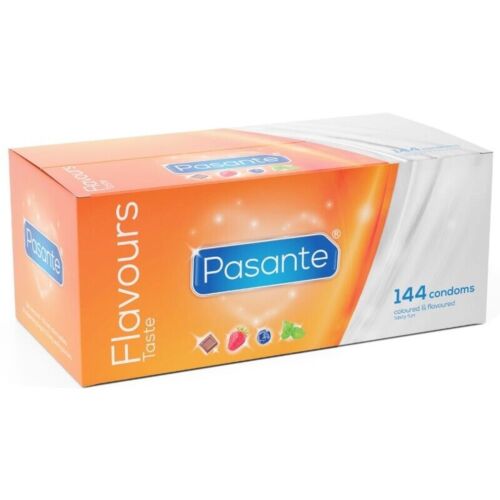 Flavoured Condoms Pasante 144 Units - Delicious Variety