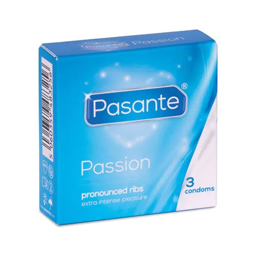 Condom Pasante Passion Ribbed Texture