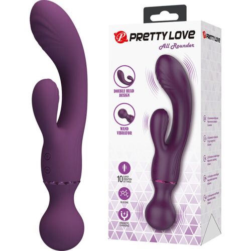 Vibrator Pretty Love Flirtation All Rounder Dual Stimulation