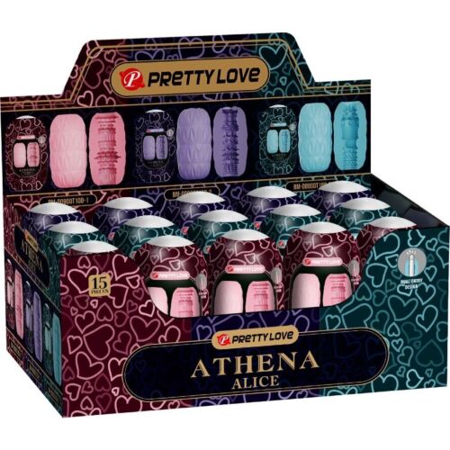Masturbator Pretty Love Athena Alice Pack with Three Tunnels