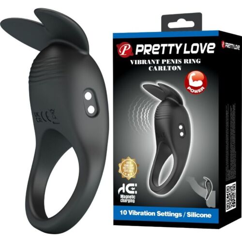 Cock Ring Pretty Love Carlton with Clitoral Stimulator