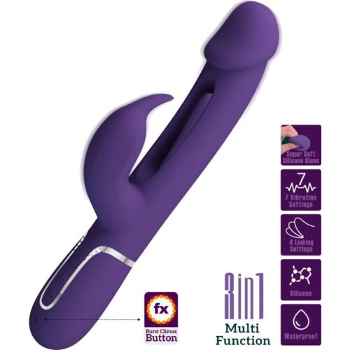 Rabbit Vibrator Pretty Love Kampas with Dual Motors