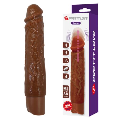 PRETTY LOVE KESSLER Realistic Vibrating Dildo