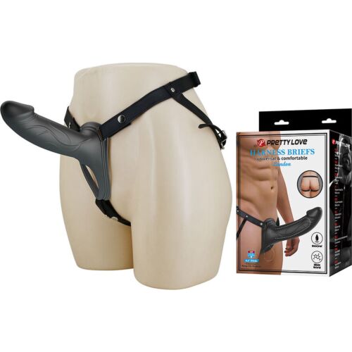Hollow Strap-On Pretty Love Landon with Vibrating Feature