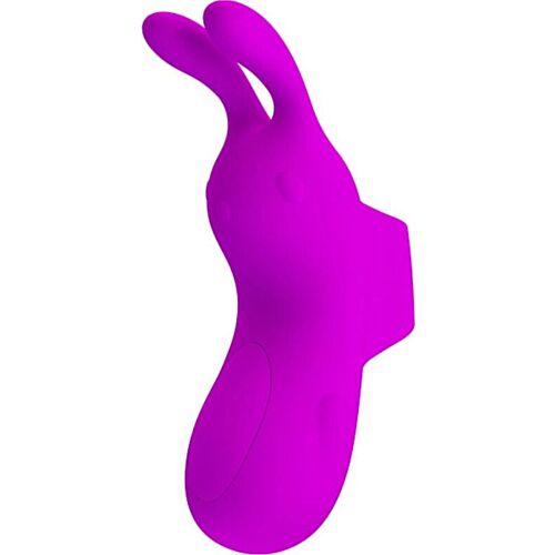 Vibrator Pretty Love Smart Thimble with Rabbit Feature