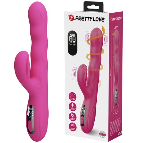 Rabbit Vibrator High Tech WINTERS with LED Display