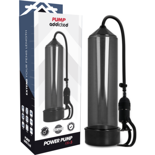 Pump Addicted RX5 Penis Pump for Vacuum Erection