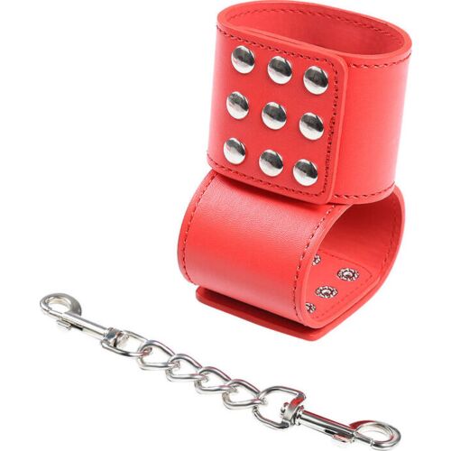 Bondage Handcuffs OHMAMA FETISH with Snap Closure
