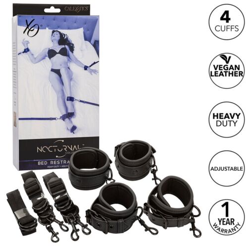 Bondage Set CALEXOTICS Nocturnal Bed Restraints