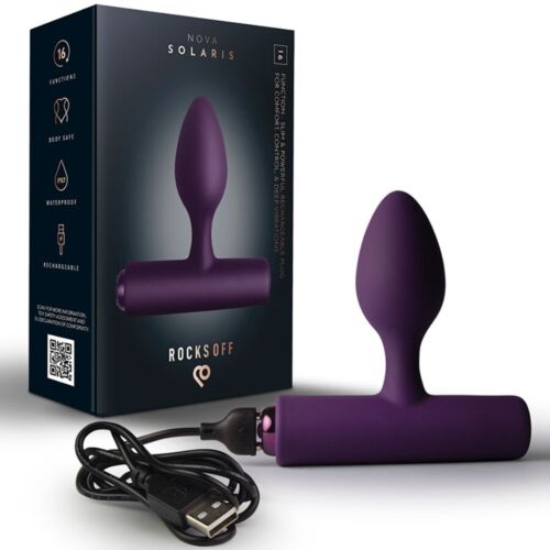Anal Plug Rocks-Off Nova Solaris Slim and Powerful