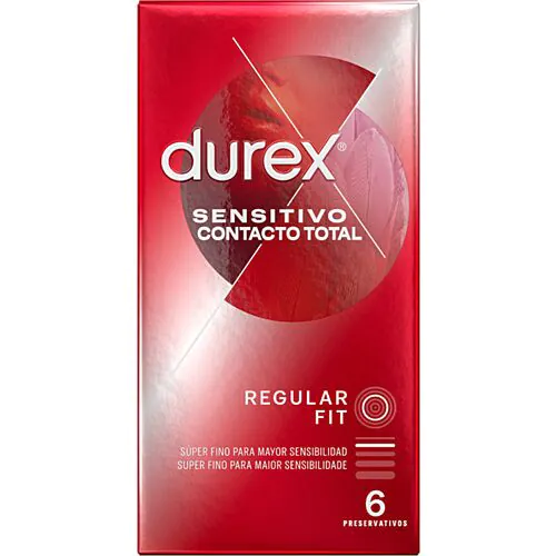 Condom Durex Sensitivo Contacto Total with Extra Lubrication