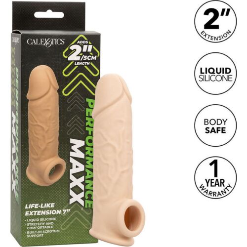 CalExotics Performance Maxx 7" Realistic Penis Sleeve