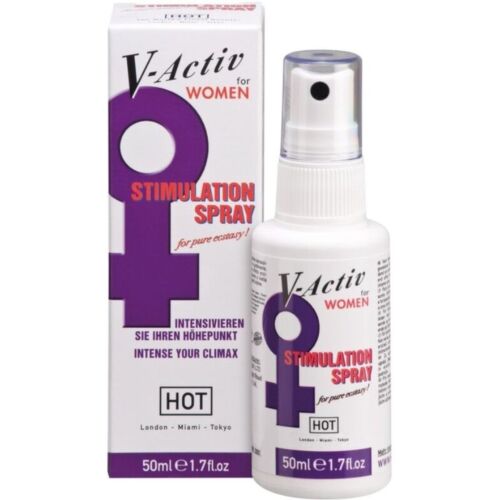 Stimulation Spray HOT V-ACTIV for Women