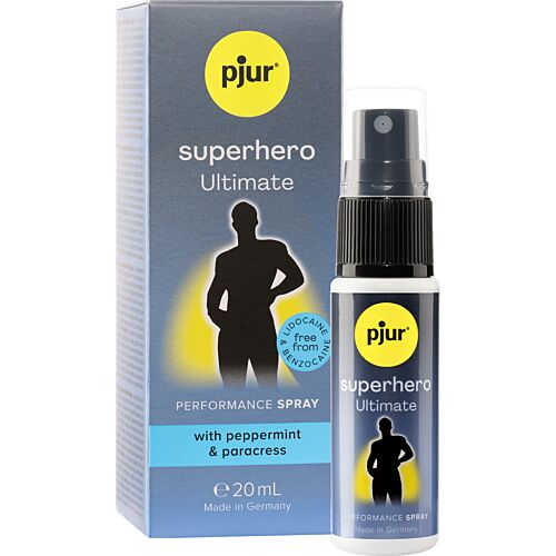 Delay Spray PJUR Superhero Ultimate 20ml for Lasting Pleasure