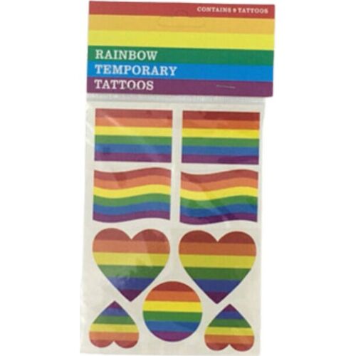 LGBT Flag Tattoos by PRIDE for Celebrations