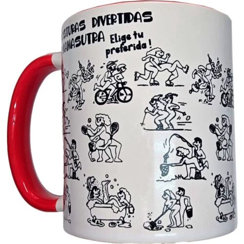 Ceramic Mug Diablo Picante Kamasutra Positions