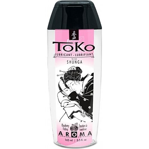 Shunga Toko Aroma Raspberry Lubricant - No Bad Taste