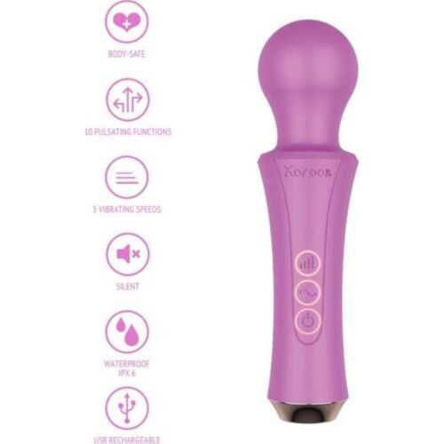 Wand Vibrator XOCOON Personal Wand with Flexible Head
