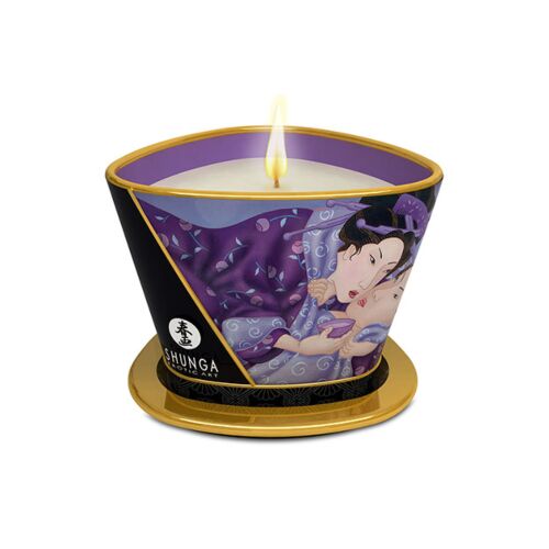 Massage Candle SHUNGA Mini Caress with Exotic Fruits Aroma