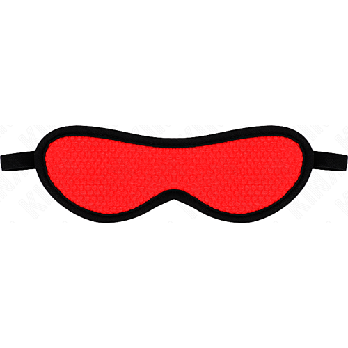 KINK MASKED ALLURE Eye Mask with Red Covered Edge
