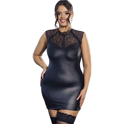 Sexy Dress SUBBLIME L XL | Lace and Leather Blend