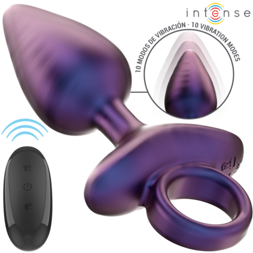 INTENSE Michael Anal Vibrator Plug with Remote Control