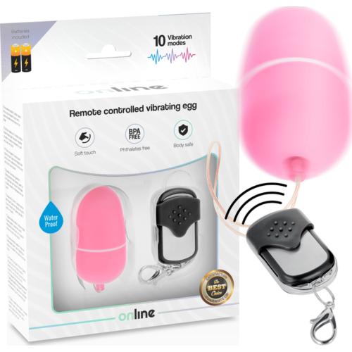 Vibrating Egg ONLINE M with Remote Control