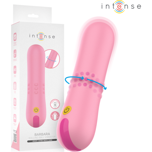 Vibrator INTENSE BARBARA with Rotating Pearls