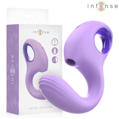 Suction Vibrator INTENSE BAXTER with Dual Stimulation