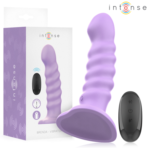 Remote Control Vibrator INTENSE BRENDA with Spiral Design