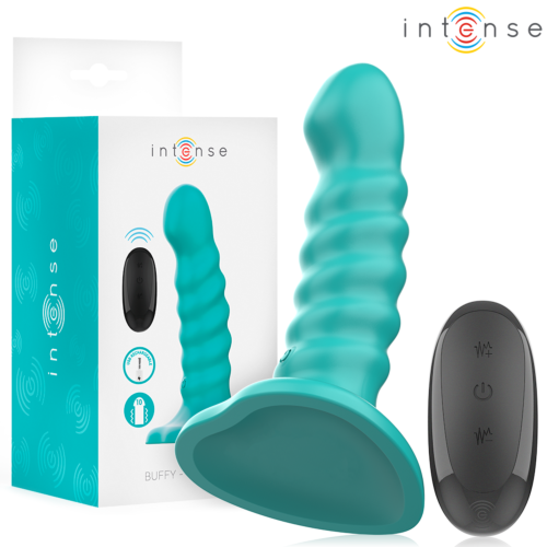 Vibrator INTENSE BUFFY with Remote Control and Spiral Design