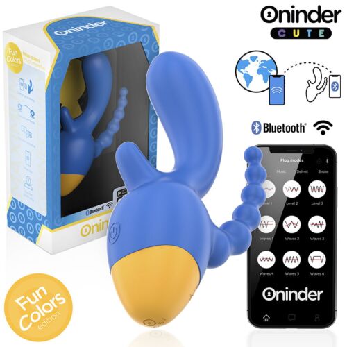 Vibrator ONINDER CUTE LOVE 3 SOME with App Control