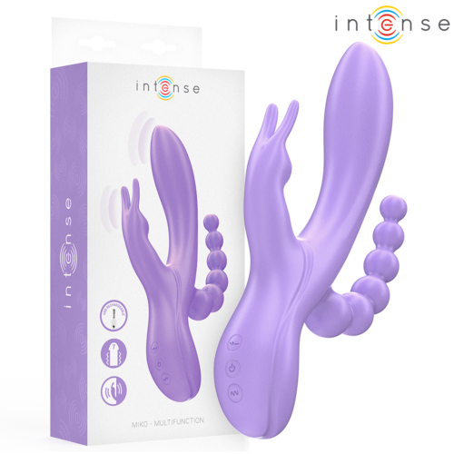 INTENSE MIKO Triple Vibrator with Anal Stimulation