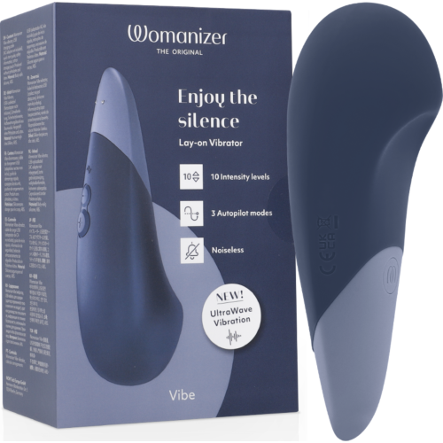 Lay-on Vibrator Womanizer Vibe with UltraWave Technology