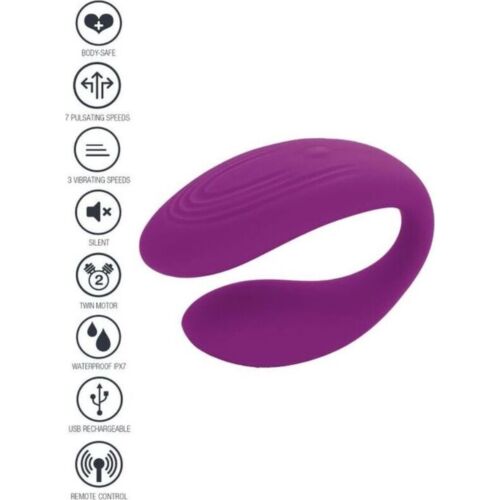 Couples Vibrator XOCOON Bound Love with Remote Control