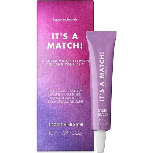 Liquid Vibrator Bijoux Its A Match 10ml with Clitoral Boost