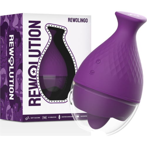 REWOLUTION REWOLINGO Vibrator with Dynamic Tongue Motion