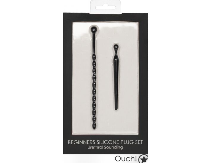 Beginners silicone plug set negro