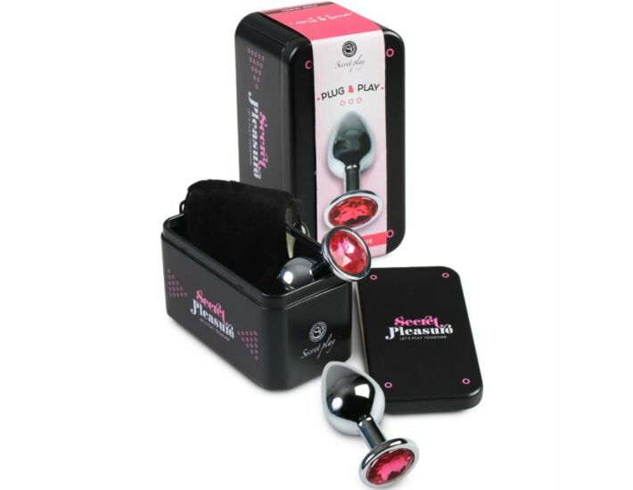 Mini Fuchsia: Metal Anal Plug