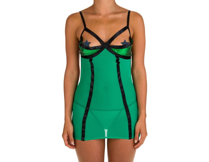 Camisón kaduna verde
