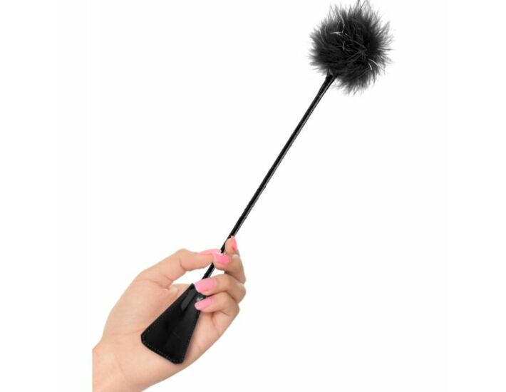 Fetish Fantasy riding crop with black pen