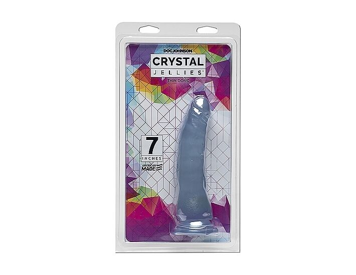 Crystal jellies thin dong 18cm - translúcido