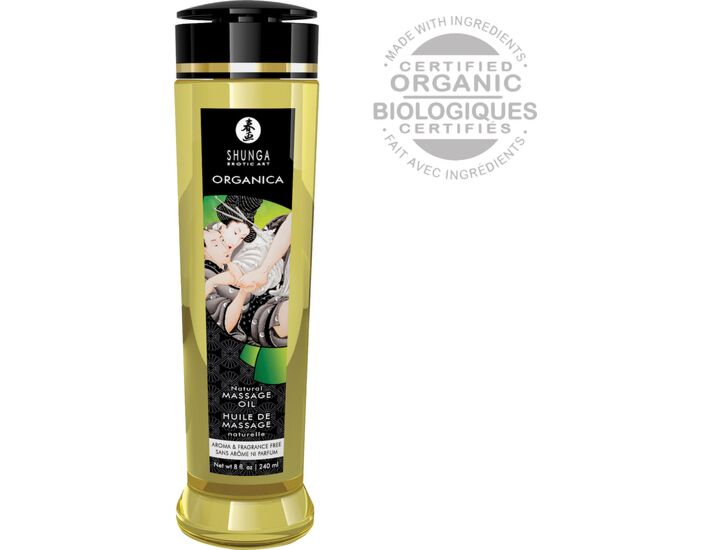 Shunga edible organic erotic massage oil